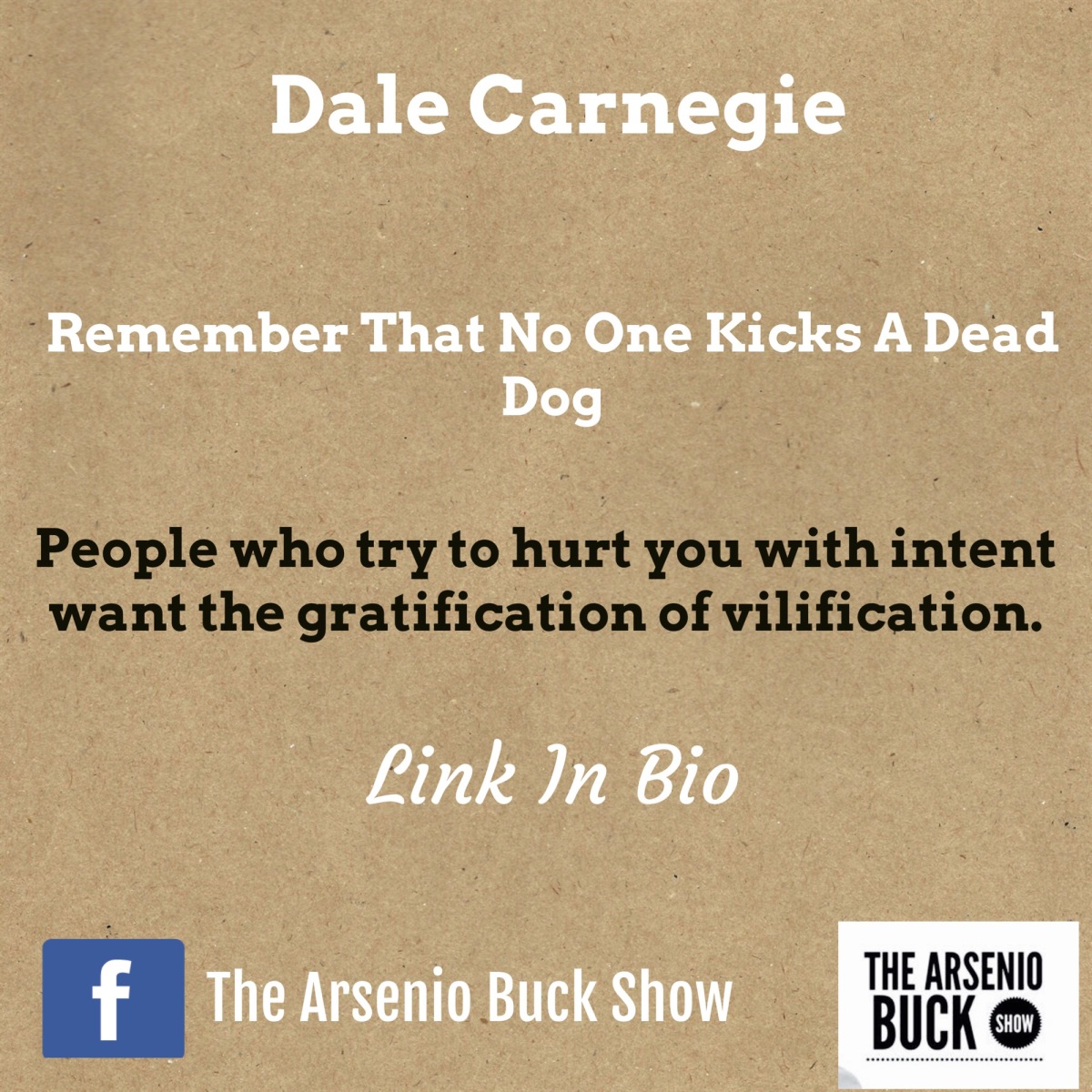 Remember That No One Ever Kicks A Dead Dog – Arsenio's ESL ...
